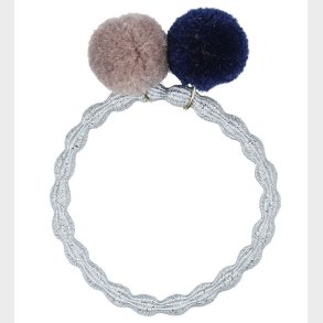 Kknekki Hrelastik - Slv Glimmer m. Pompon