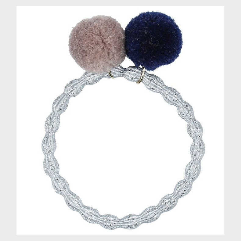 Kknekki Hrelastik - Slv Glimmer m. Pompon