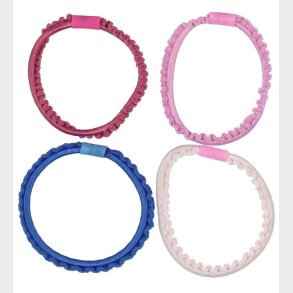 Kknekki Hrelastikker - 4-pak - Bl/Rosa/Pink