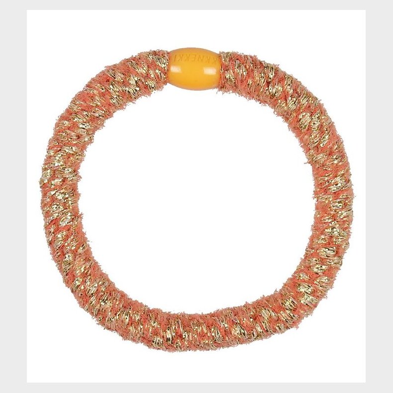 Kknekki Hrelastik - Koral/Guld Velour m. Glimmer