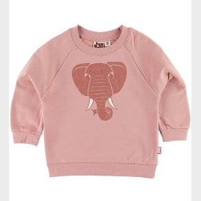DYR-Cph Sweatshirt - DYRBellow - Rose Glow m. Elefant/Glimmer