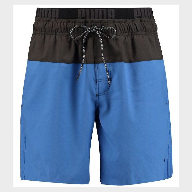 Puma Badeshorts - Bl/Mrkegr