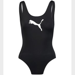 Puma Badedragt - UV50+ - Sort m. Logo