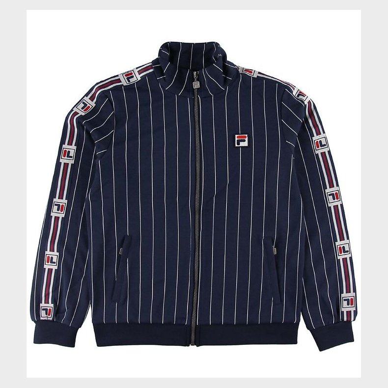 Fila Cardigan - Haben - Navystribet