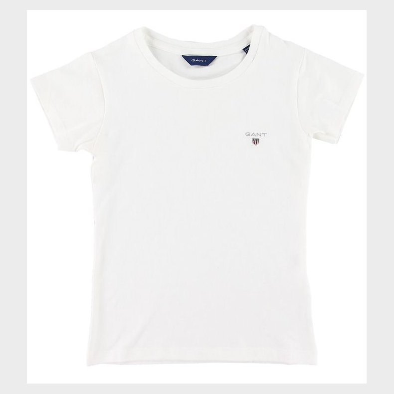 GANT T-shirt - Original Fitted - Hvid