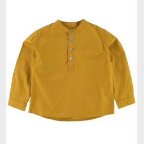 Christina Rohde Skjortebluse - Karry m. Knapper