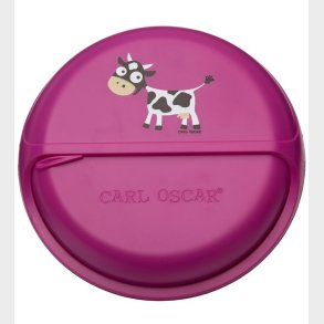 Carl Oscar Snackbox - BentoDISC - 18 cm - Purple Cow