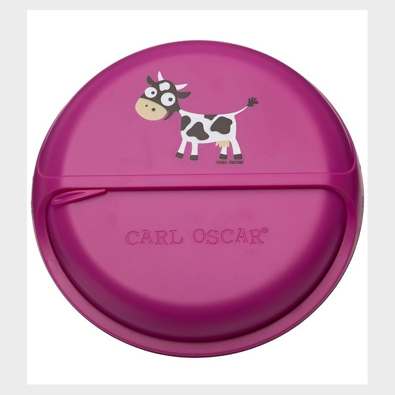 Carl Oscar Snackbox - BentoDISC - 18 cm - Purple Cow