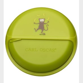 Carl Oscar Snackboks - BentoDISC - 18 cm - Lime Monkey