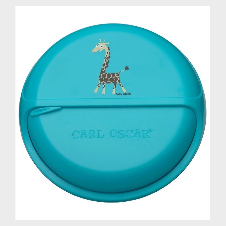 Carl Oscar Snackboks - BentoDISC - 18 cm - Turquoise Giraffe