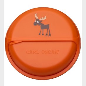 Carl Oscar Snackboks - BentoDISC - 18 cm - Orange Moose