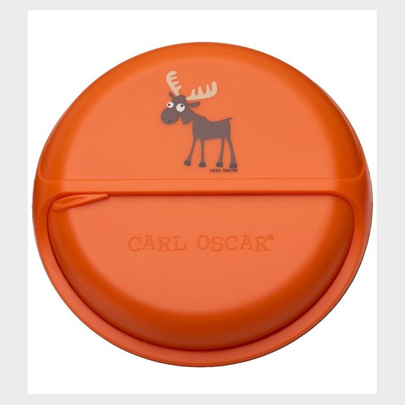 Carl Oscar Snackboks - BentoDISC - 18 cm - Orange Moose