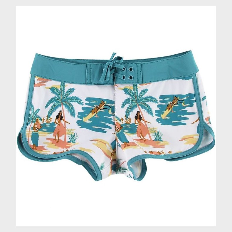 Roxy Shorts - Hvid/Petroleum