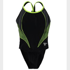 Phelps Badedragt - Hanoi - Sort/Neongul