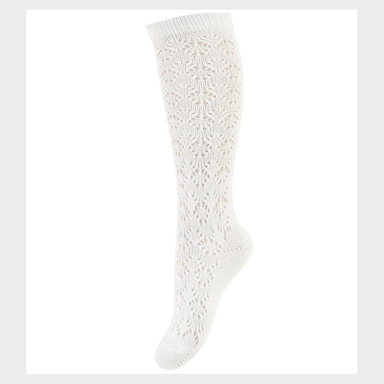 Condor Knstrmper - Hvid m. Hulmnster