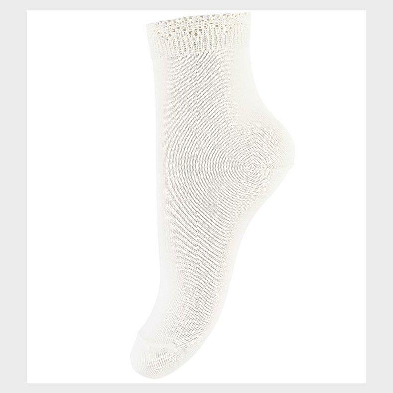 Condor Strmper m. Blondekant - Creme