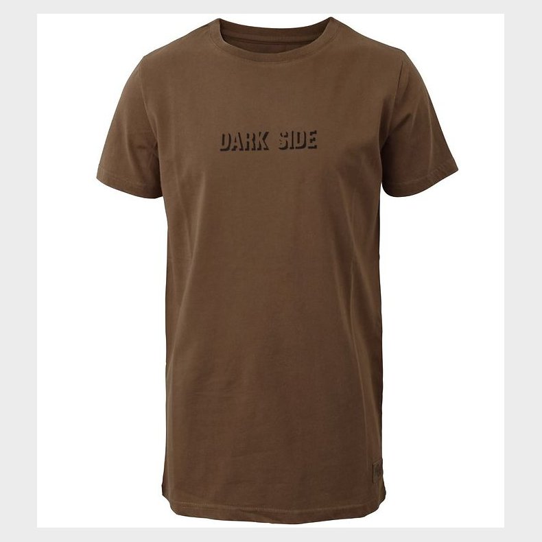 Hound T-shirt - Brun m. Print