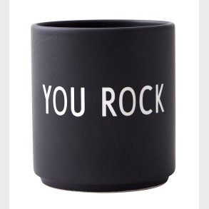 Design Letters Kop - Favourite Cups - Porcel�n - Sort You Rock