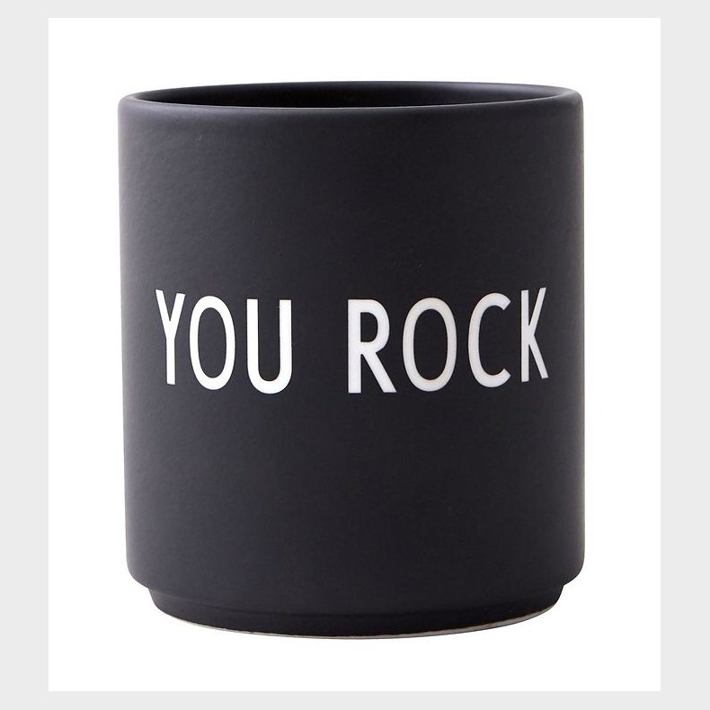 Design Letters Kop - Favourite Cups - Porcel�n - Sort You Rock