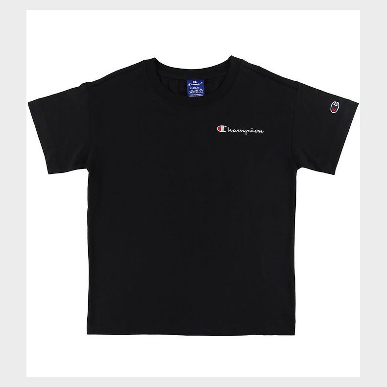 Champion Fashion T-shirt - Sort m. Logo