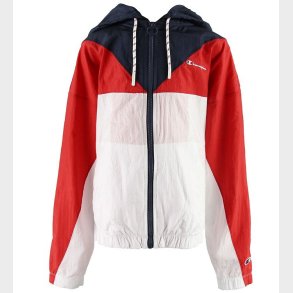 Champion Fashion Cardigan - Navy/Hvid/Rd