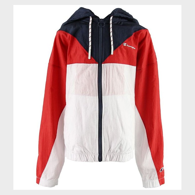 Champion Fashion Cardigan - Navy/Hvid/Rd