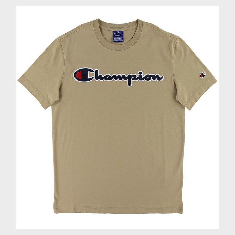 Champion Fashion T-shirt - Khaki m. Logo