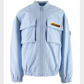 Tommy Hilfiger Sommerjakke - Utility Bomber - Lysebl