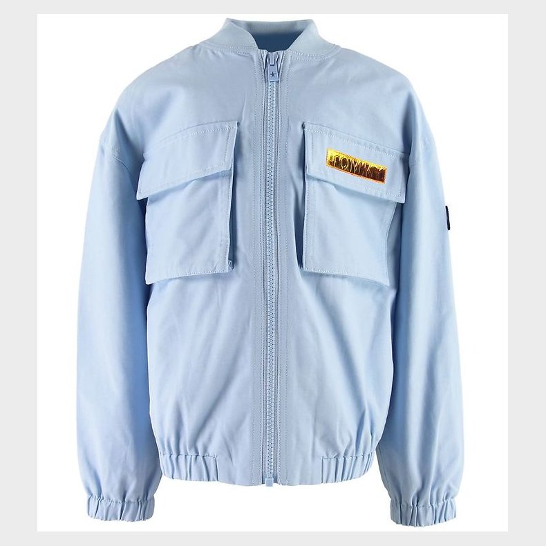 Tommy Hilfiger Sommerjakke - Utility Bomber - Lysebl