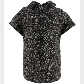 Grunt Skjorte - Hope - Sort m. Prikker