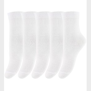 Minymo Str�mper - 5-pak - Hvid