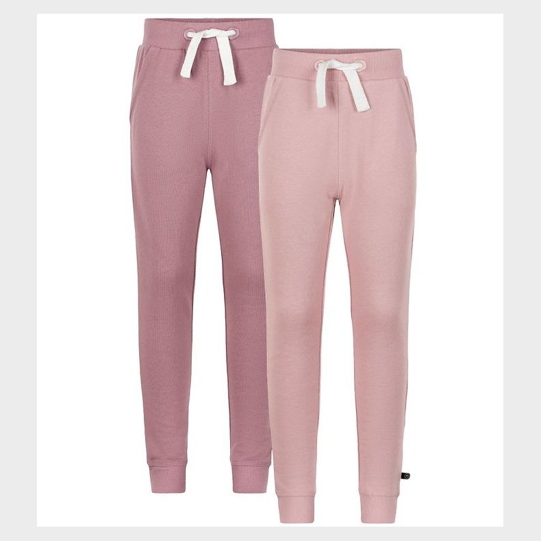 Minymo Sweatpants - 2-pak - Mesa Rose