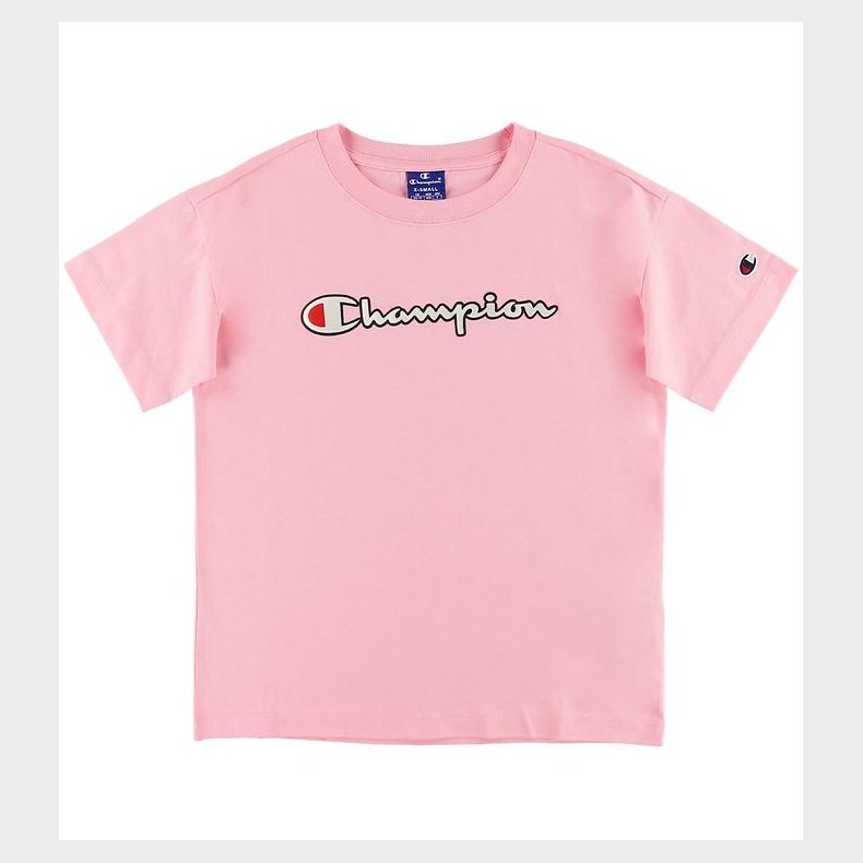 Champion Fashion T-shirt - Pink m. Logo