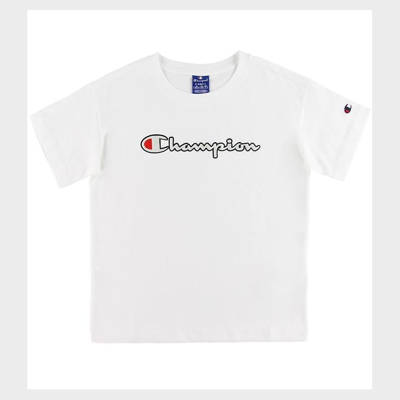 Champion Fashion T-shirt - Hvid m. Logo