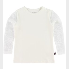 Little Wonders Bluse m. Blondermer - Maja - Hvid