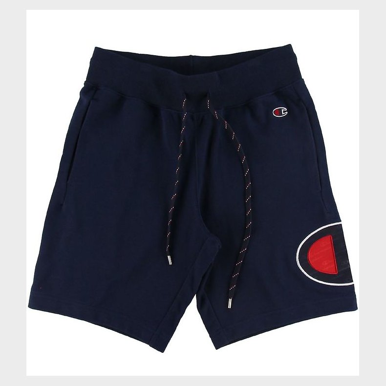 Champion Fashion Shorts - Bermuda - Navy m. Logo