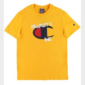 Champion Fashion T-shirt - Gul m. Logo