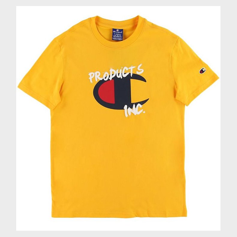 Champion Fashion T-shirt - Gul m. Logo