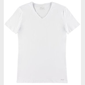 Fila T-shirt - V-Neck - Hvid
