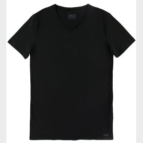 Fila T-shirt - V-Neck - Sort