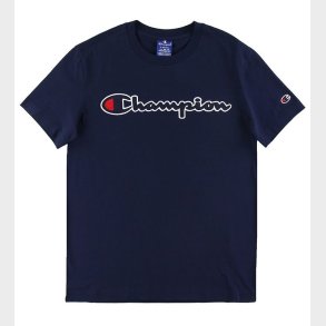 Champion Fashion T-shirt - Navy m. Logo
