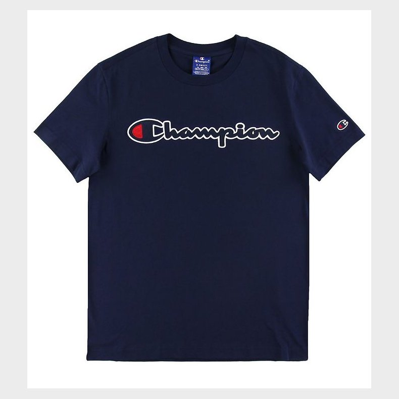 Champion Fashion T-shirt - Navy m. Logo