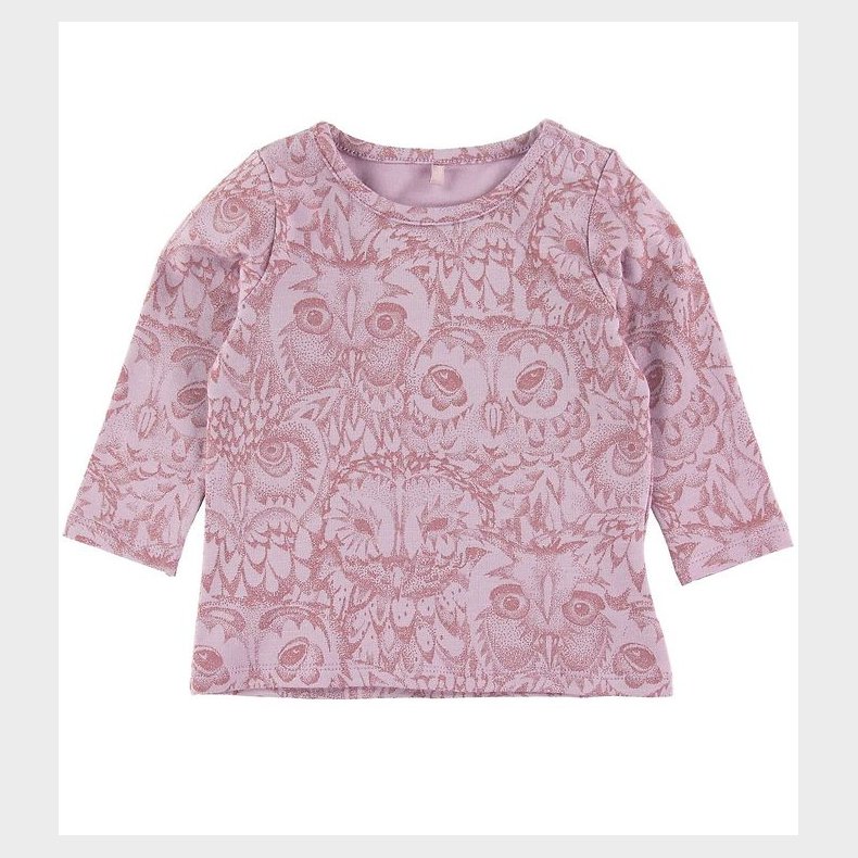 Soft Gallery Bluse - Baby Bella - Lavendel m. Ugler