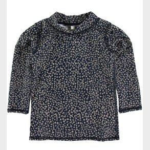 Soft Gallery Badebluse - UV50+ - Dress Blue m. Leopard