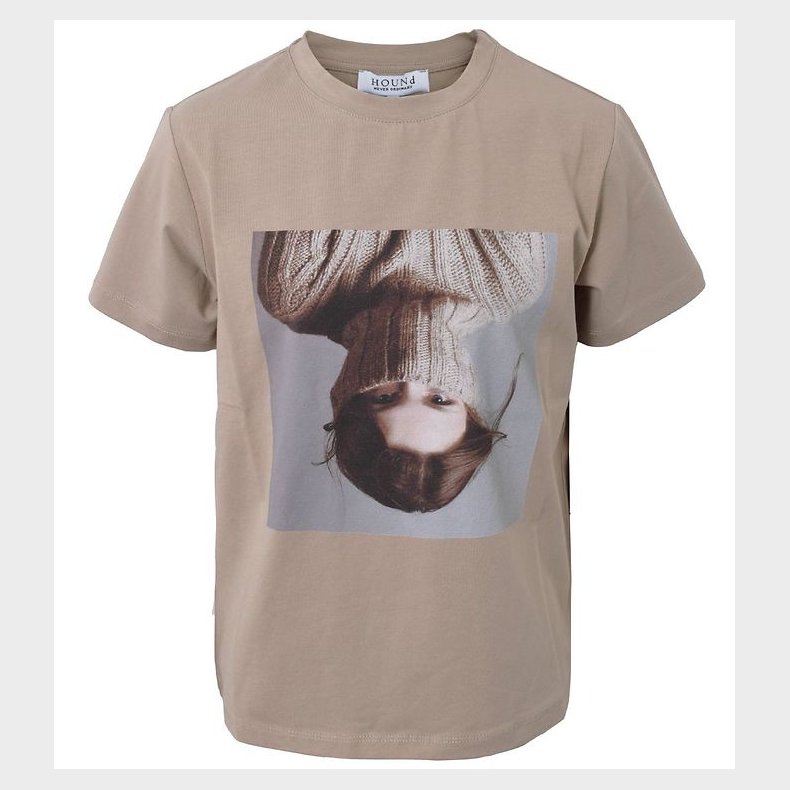 Hound T-shirt - Latt� m. Print