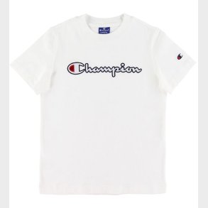 Champion Fashion T-Shirt - Hvid m. Logo
