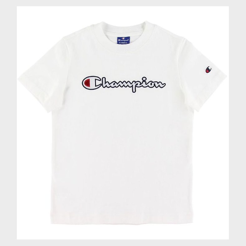 Champion Fashion T-Shirt - Hvid m. Logo