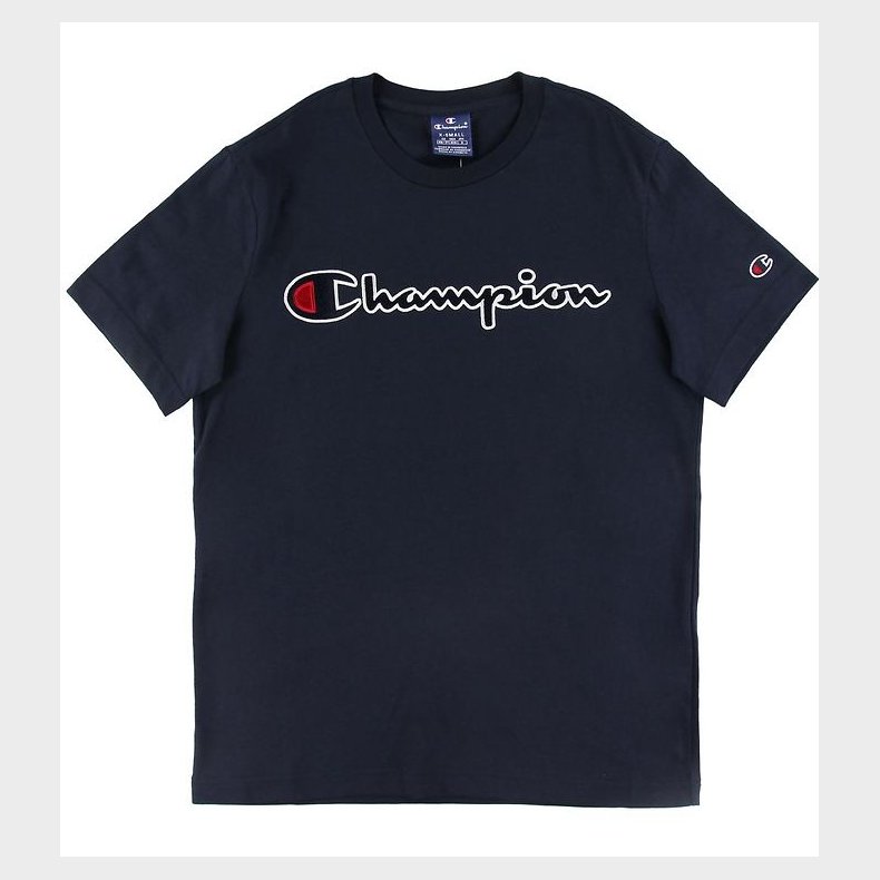 Champion Fashion T-shirt - Navy m. Logo