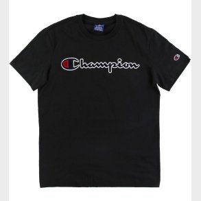 Champion Fashion T-Shirt - Sort m. Logo