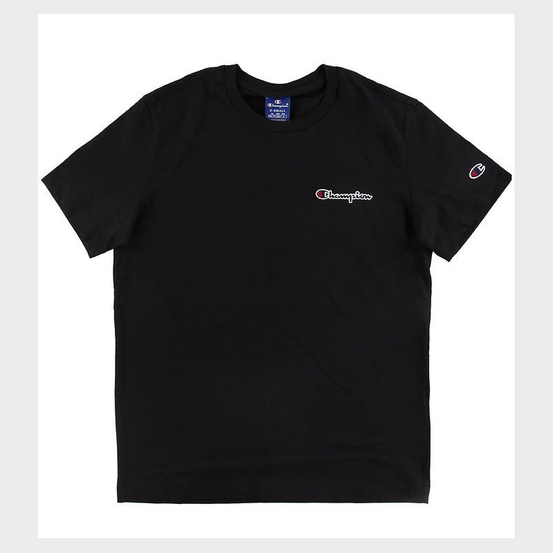 Champion Fashion T-Shirt - Sort m. Logo